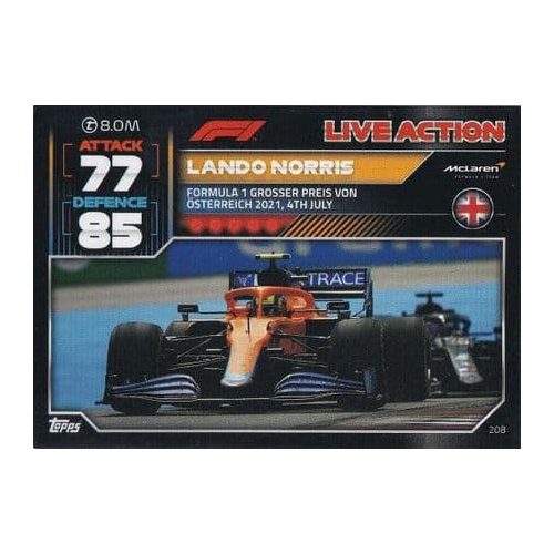 208. Lando Norris - Live Action