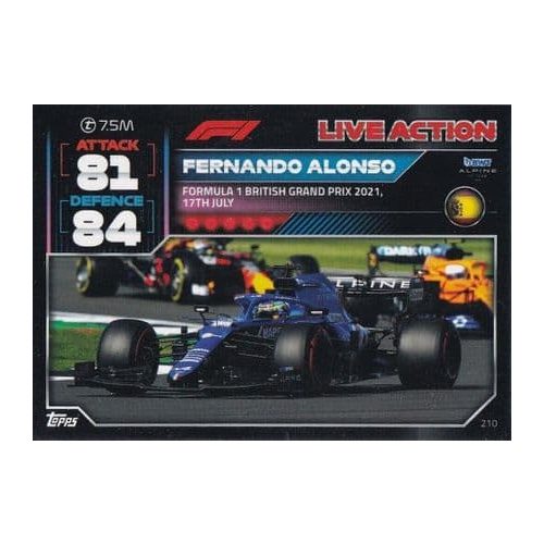 210. Fernando Alonso - Live Action