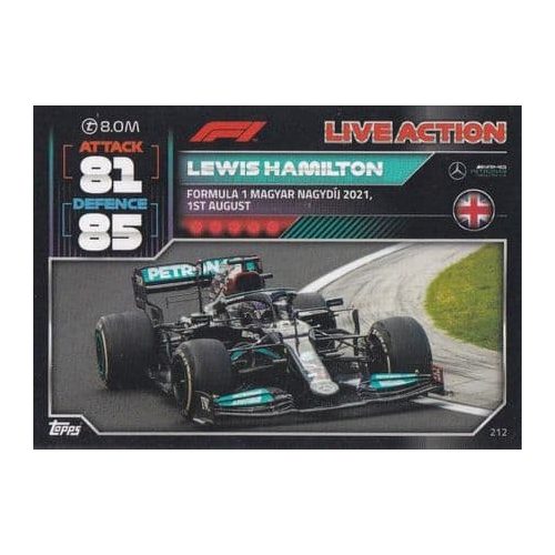 212. Lewis Hamilton - Live Action