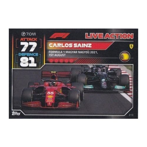 213. Carlos Sainz - Live Action