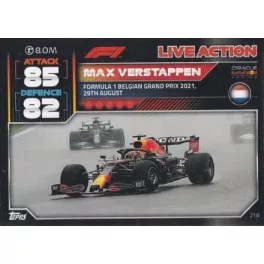 218. Max Verstappen - Live Action