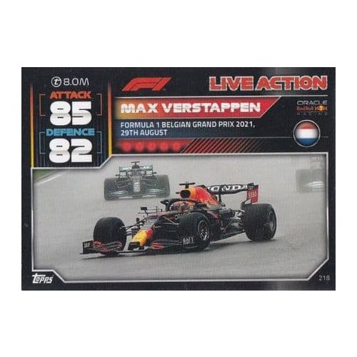 218. Max Verstappen - Live Action