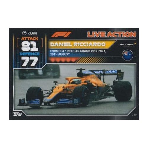 220. Daniel Ricciardo - Live Action