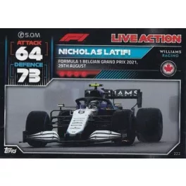 222. Nicholas Latifi - Live Action
