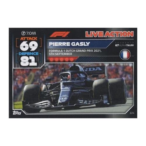 224. Pierre Gasly - Live Action