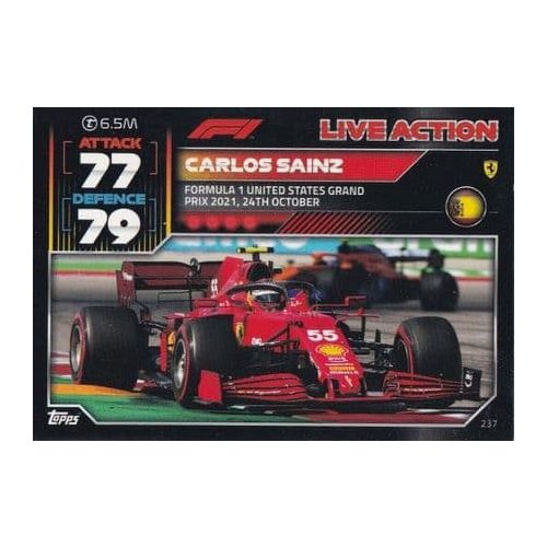 237. Carlos Sainz - Live Action