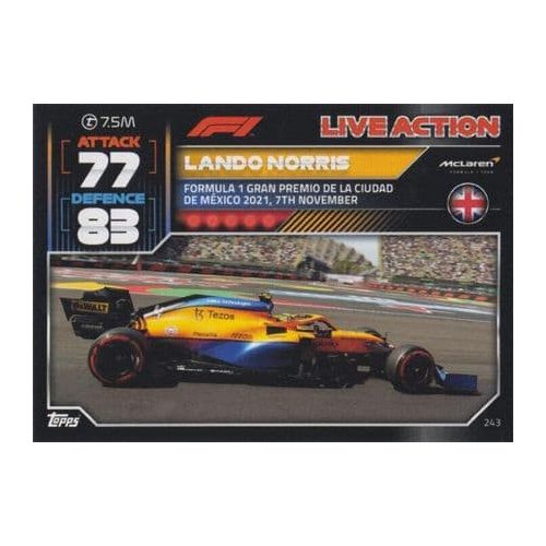 243. Lando Norris - Live Action