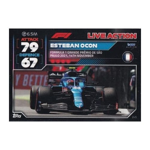 245. Esteban Ocon - Live Action