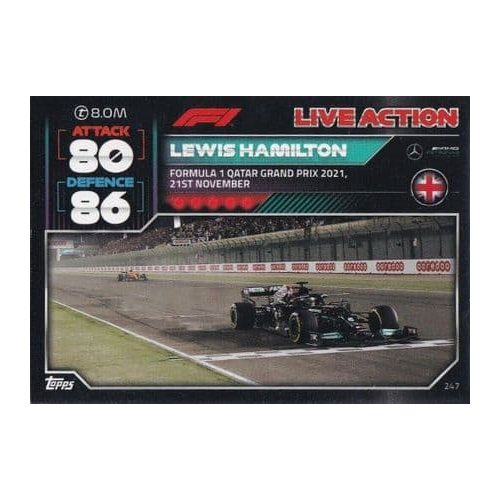 247. Lewis Hamilton - Live Action