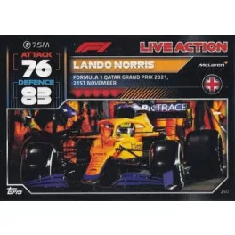 250. Lando Norris - Live Action