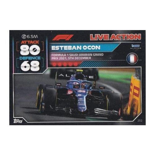 252. Esteban Ocon - Live Action