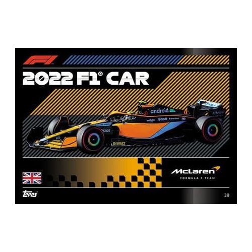 38. 2022 F1 Car - McLaren