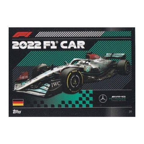 20. 2022 F1 Car - Mercedes