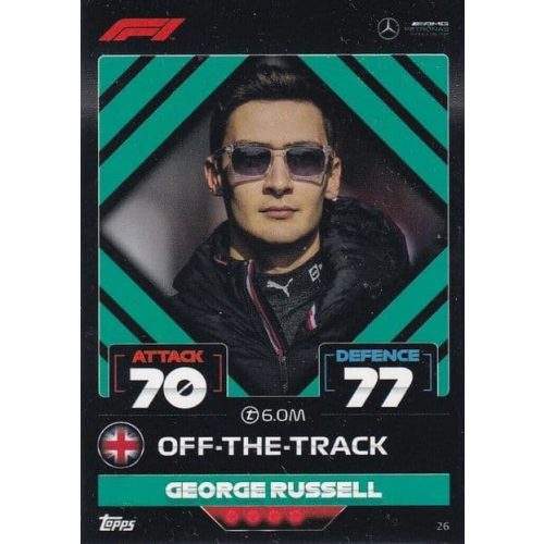 26. George Russell - Off-The-Track