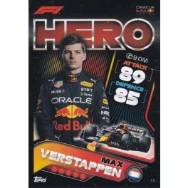 13. Max Verstappen - Hero