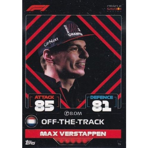 14. Max Verstappen - Off-The-Track