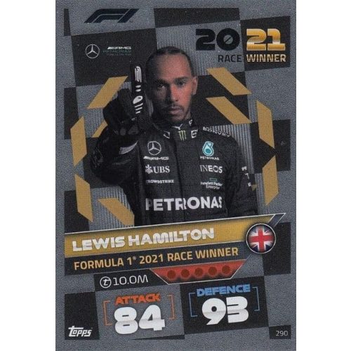 290. Lewis Hamilton - Race Winner