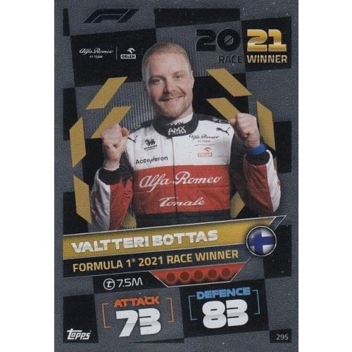 295. Valtteri Bottas - Race Winner