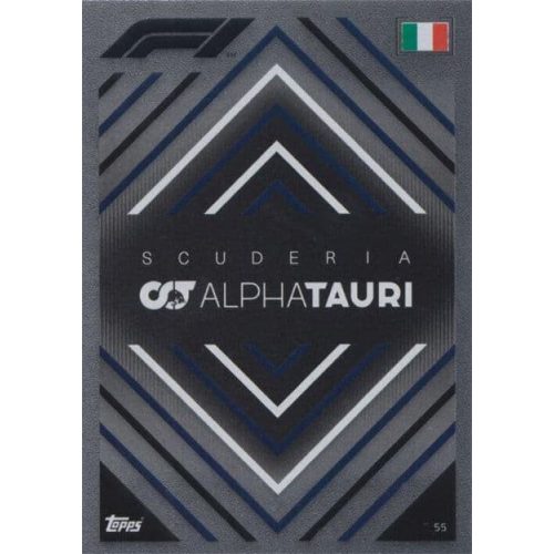 55. Scuderia Alpha Tauri - Logo - Collect All - Focis kártyá