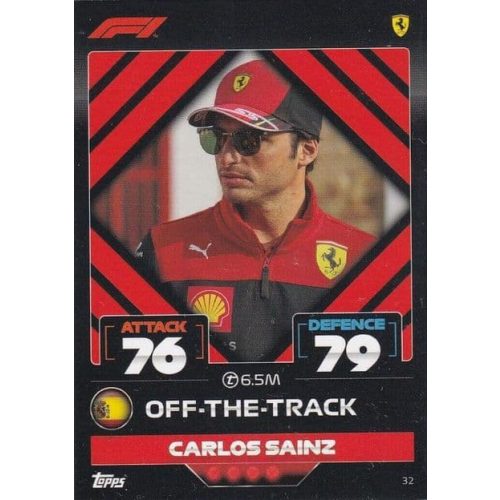 32. Carlos Sainz - Off-The-Track