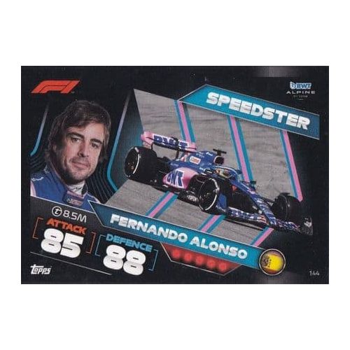 144. Fernando Alonso - Speedster