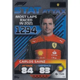 134. Carlos Sainz - Stat Attax