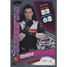 316. Zhou Guanyu - Superstar