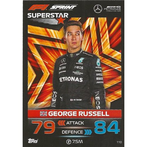 110. George Russell - Sprint Superstars