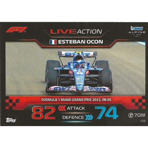 120. Esteban Ocon - Live Action