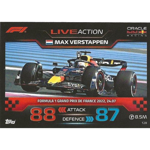 128. Max Verstappen - Live Action