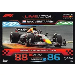 134. Max Verstappen - Live Action