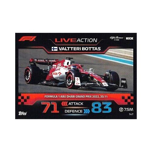 147. Valtteri Bottas - Live Action