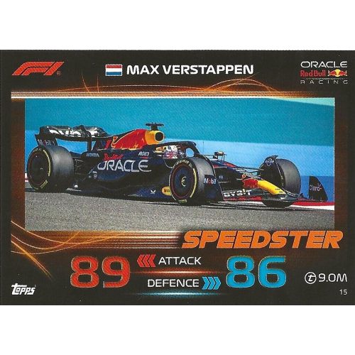 15. Max Verstappen - Speedster