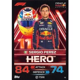 16. Sergio Perez - Hero