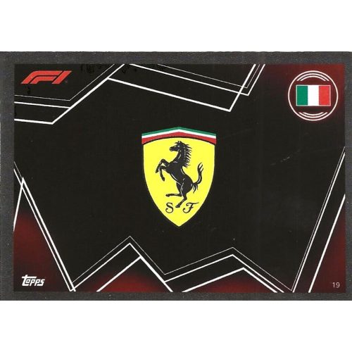 19. Ferrari Team Logo