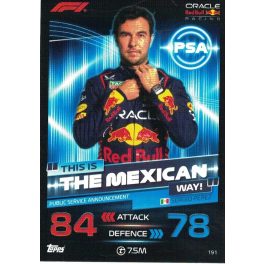 191. Sergio Perez - PSA