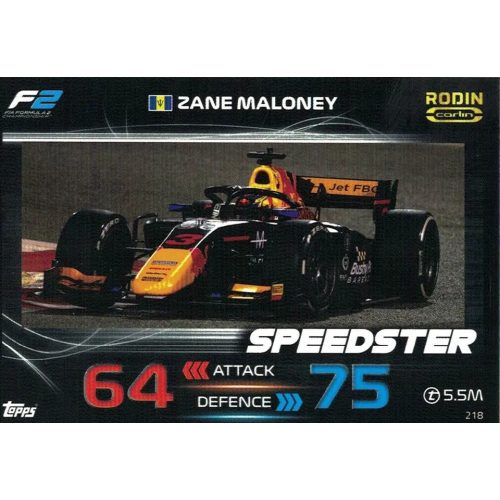 218. Zane Maloney - F2 Speedster