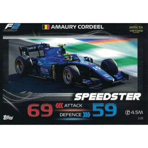 228. Amaury Cordeel - F2 Speedster