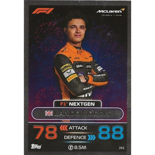 292. Lando Norris - F1 Nextgen