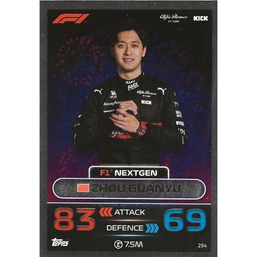 294. Zhou Guanyu - F1 Nextgen