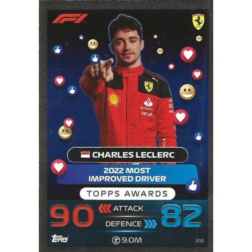 300. Charles Leclerc - Topps Awards