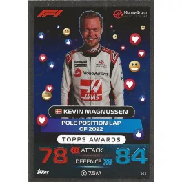 303. Kevin Magnussen - Topps Awards