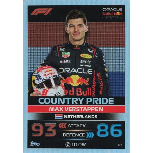 321. Max Verstappen - F1 County Pride