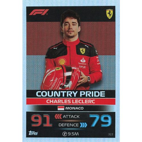 322. Charles Leclerc - F1 County Pride