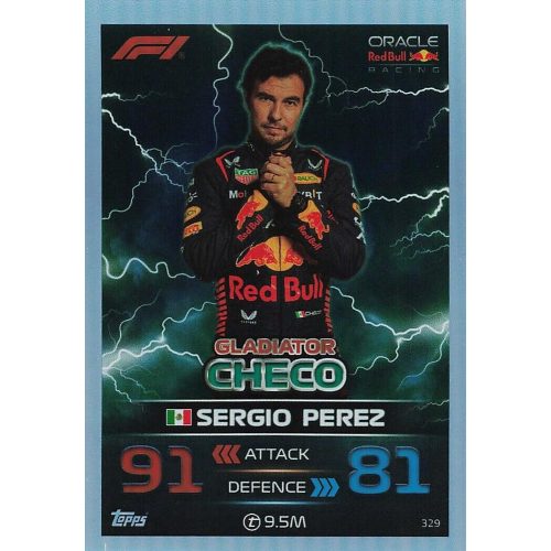 329. Sergio Perez -  F1 Gladiators