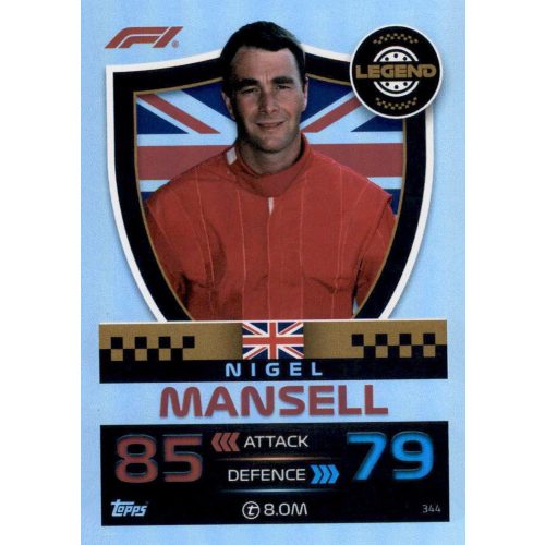 344. Nigel Mansell -  F1 Legends