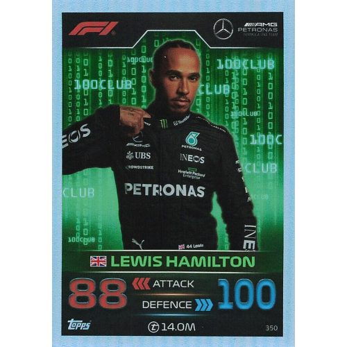 350. Lewis Hamilton - 100 Club