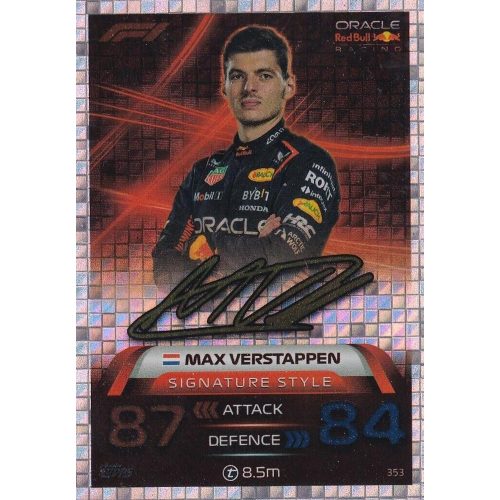 353. Max Verstappen - Signature Style