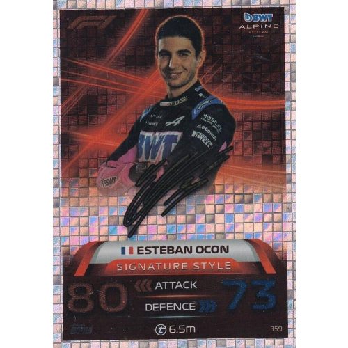 359. Esteban Ocon - Signature Style