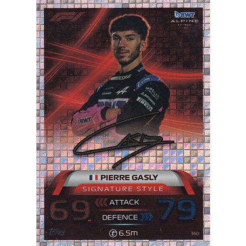 360. Pierre Gasly - Signature Style